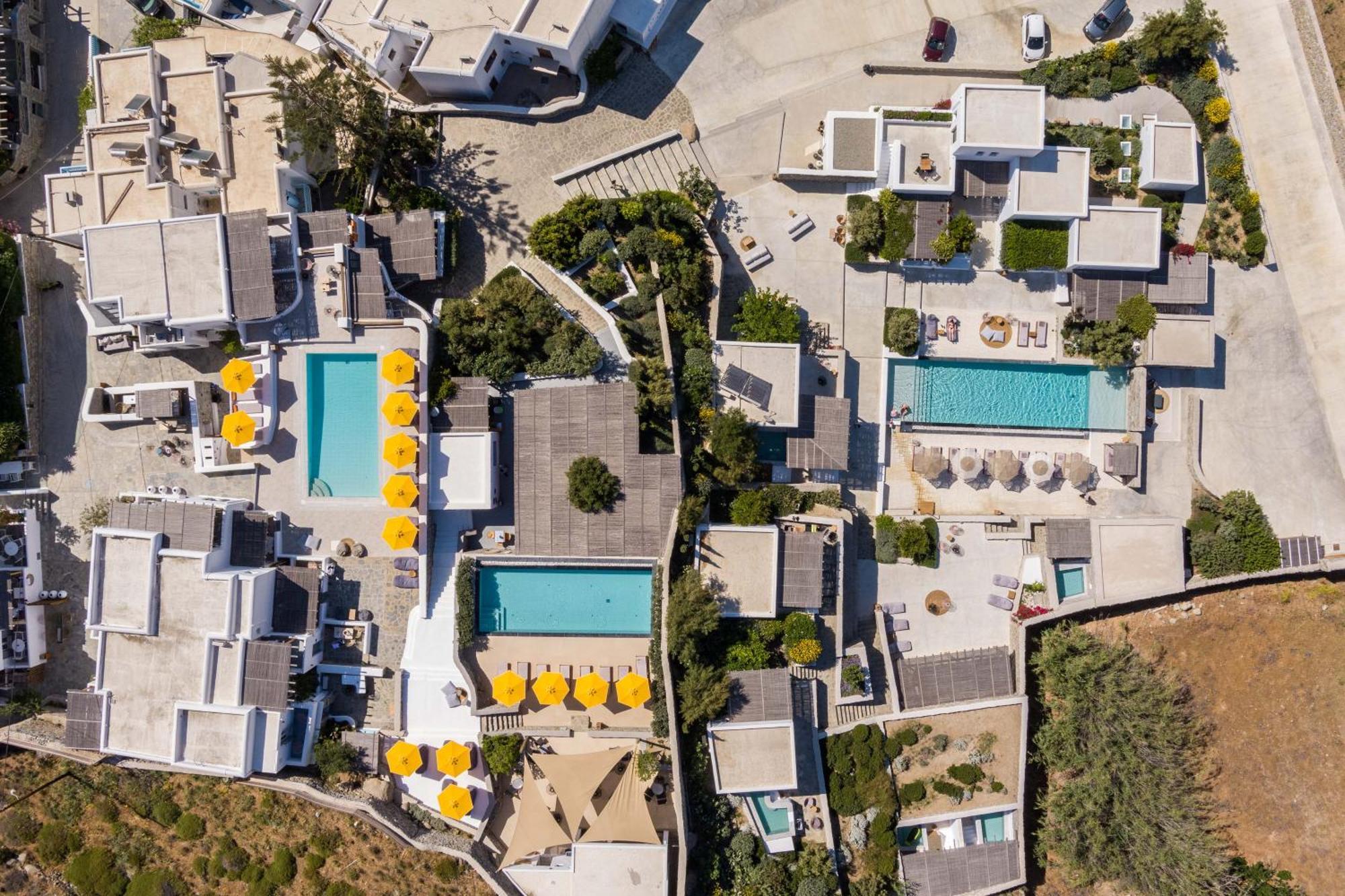 Mykonos Drops Hotel Platys Gialos  Bagian luar foto
