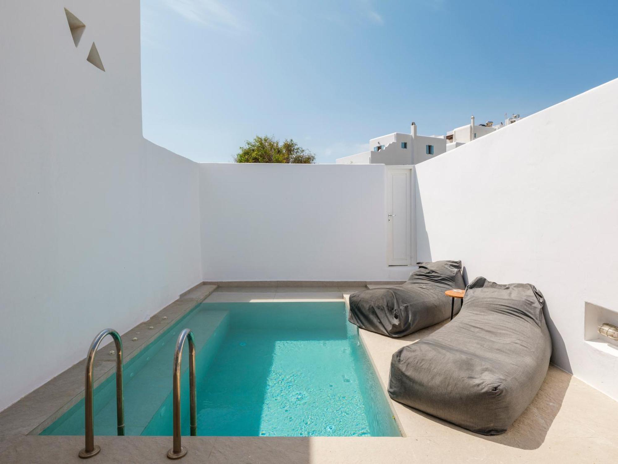 Mykonos Drops Hotel Platys Gialos  Bagian luar foto