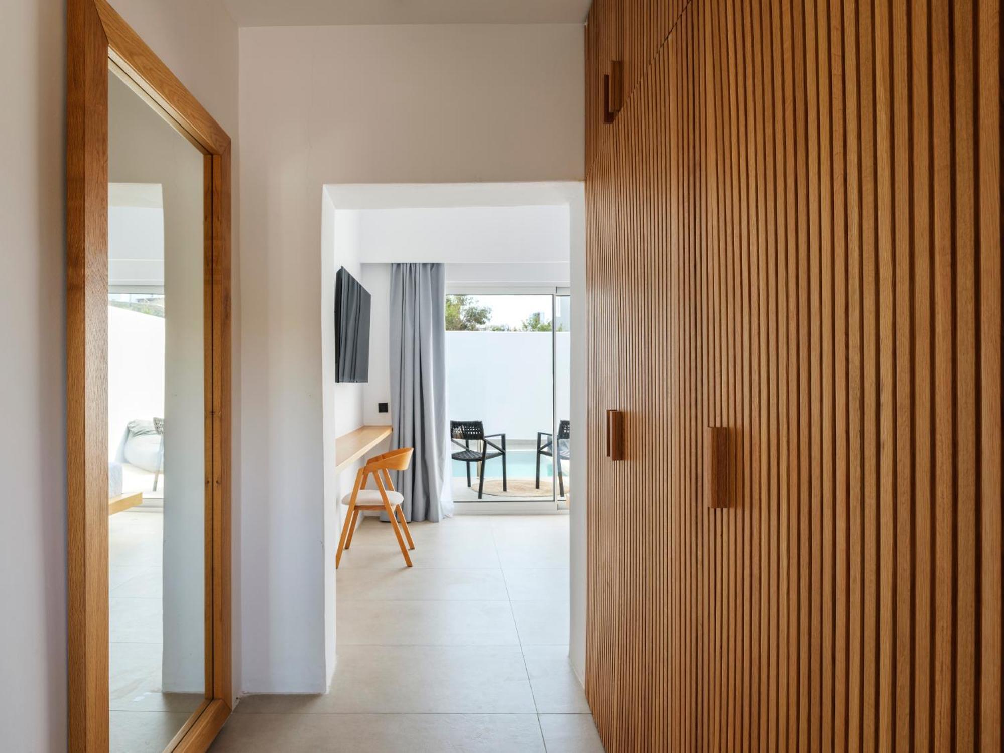 Mykonos Drops Hotel Platys Gialos  Bagian luar foto