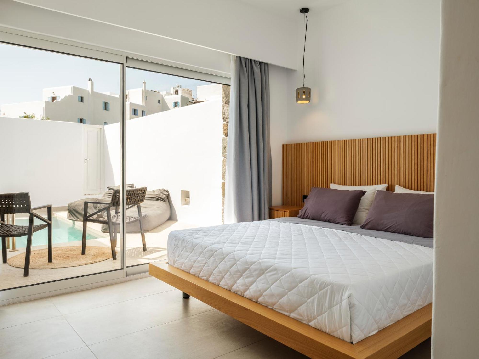 Mykonos Drops Hotel Platys Gialos  Bagian luar foto