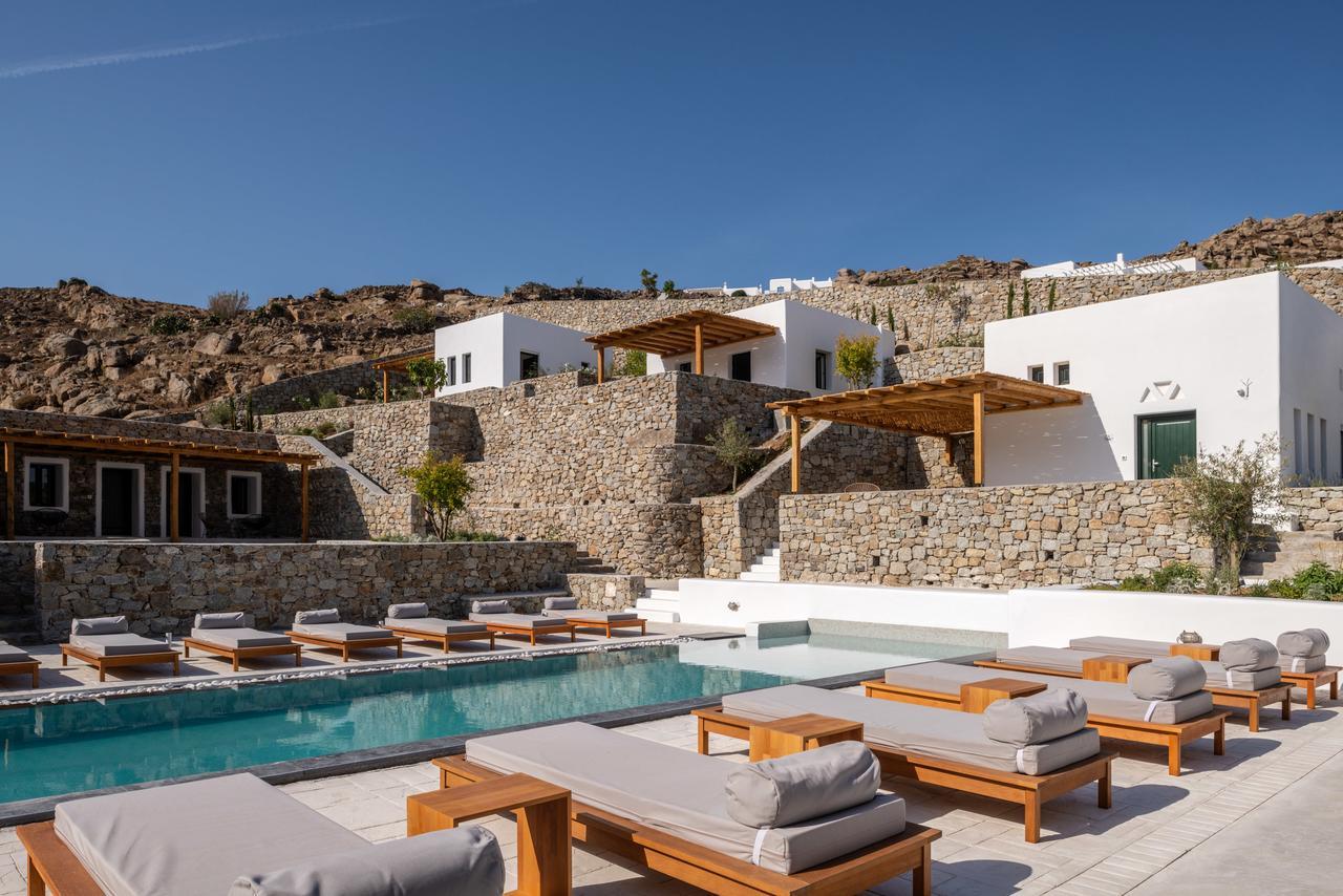 Mykonos Drops Hotel Platys Gialos  Bagian luar foto